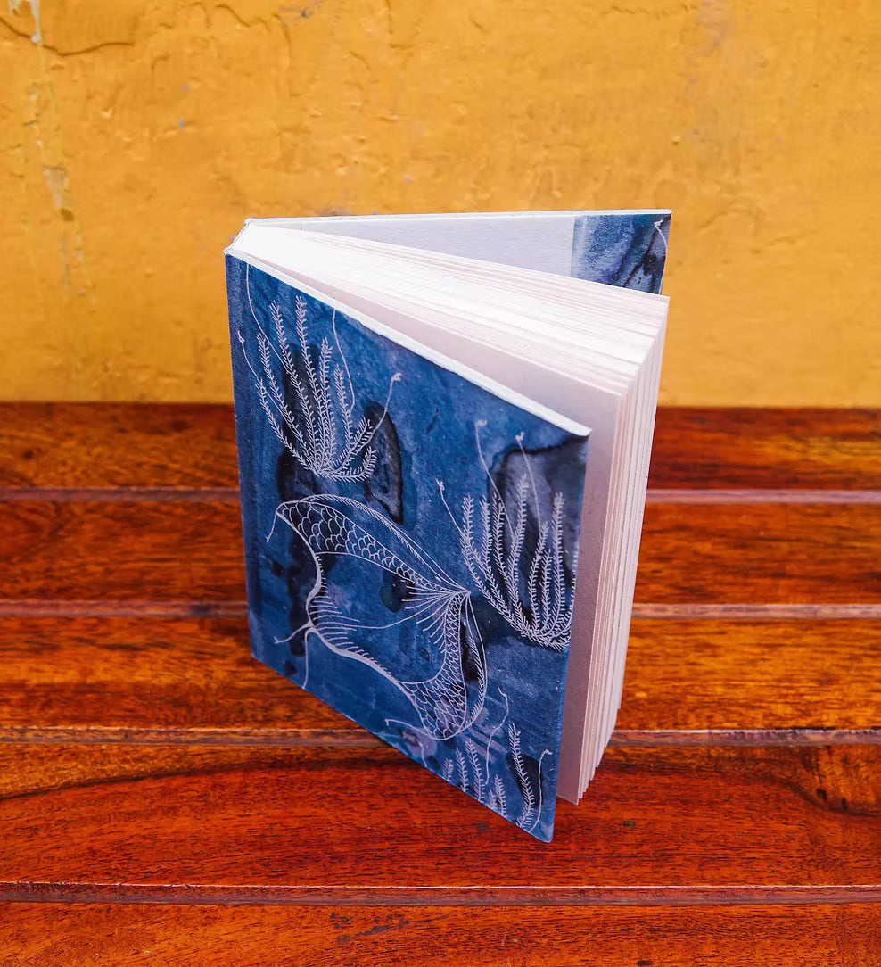 A6 CASSETTE Books: Cyanotype Prints by LAFA Lab