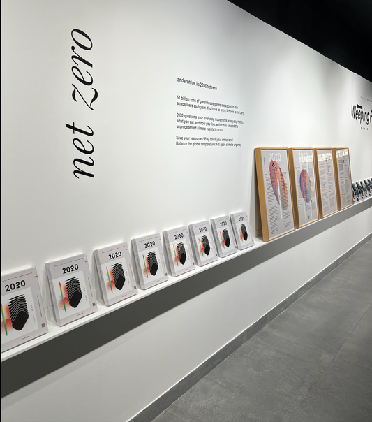 Installation view of the exhibition