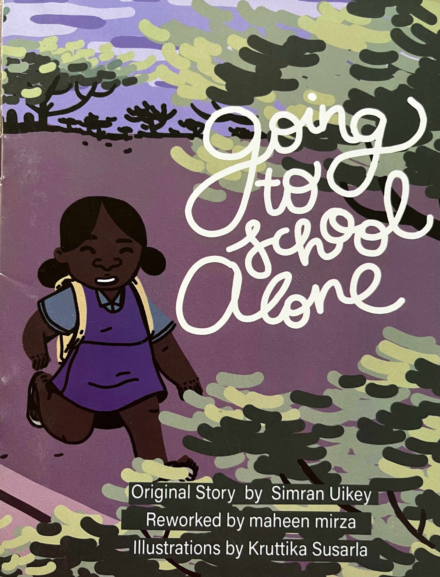 Going To School Alone by Simran Uikey