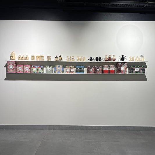 Installation view of the exhibition