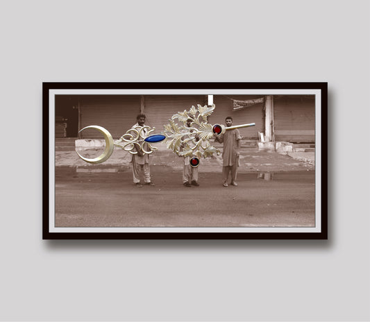 Affan Baghpati | Untitled (Surmadani), Karachi