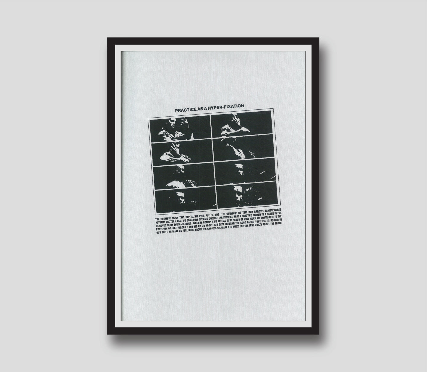 UBIK, “Practice as a hyper-fixation”, 2022