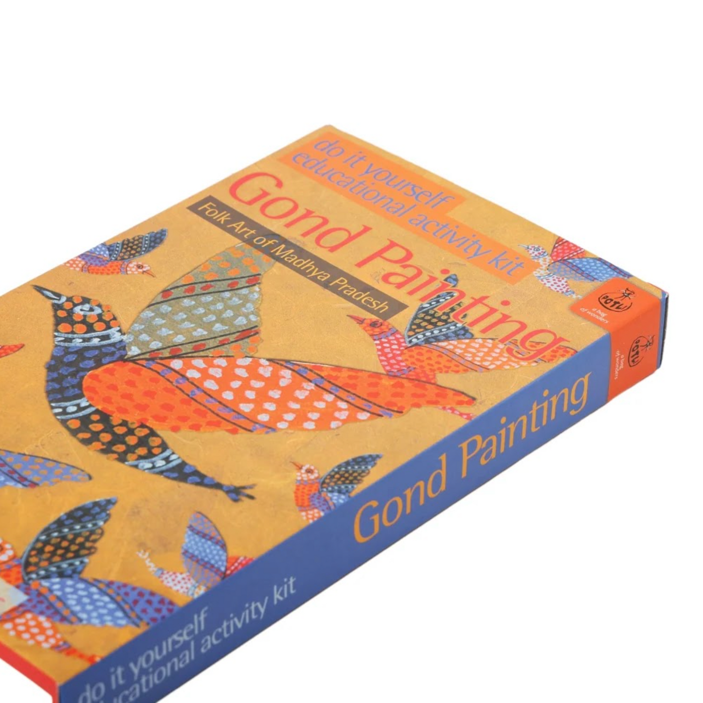DIY Colouring Folk Art Kit: Gond Painting
