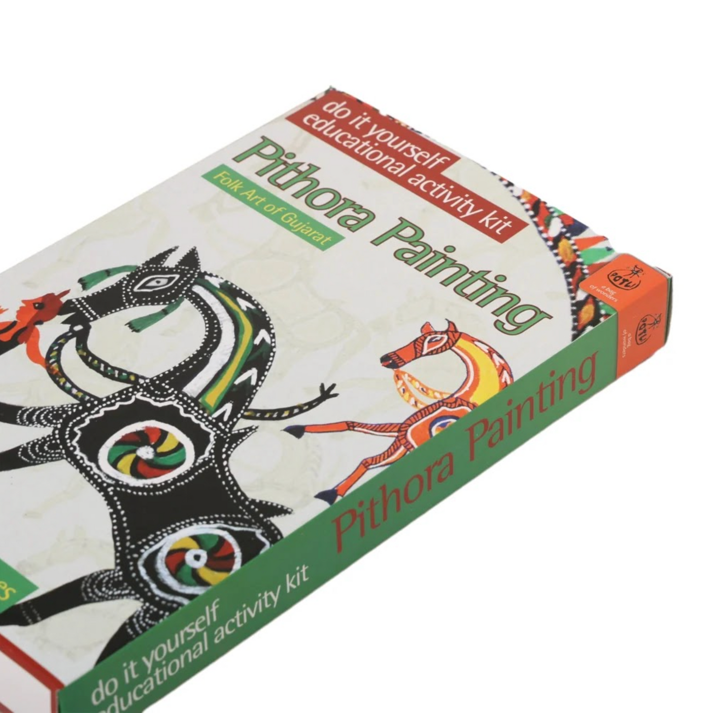 DIY Colouring Folk Art kit Pithora Painting
