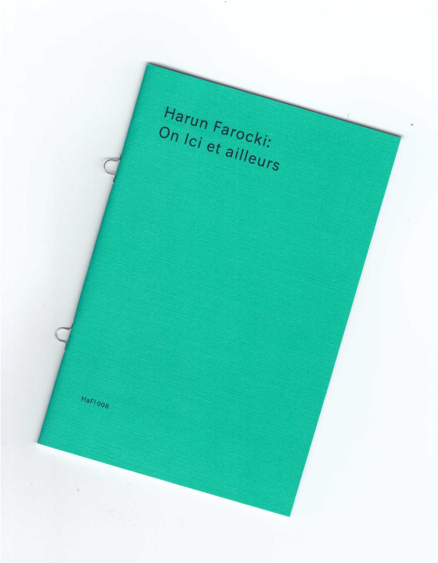 HaFI 008 - Harun Farocki: On Ici et ailleurs/ Über Ici et ailleurs