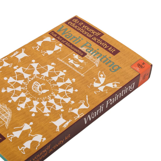 DIY Colouring Folk Art kit Warli Painting