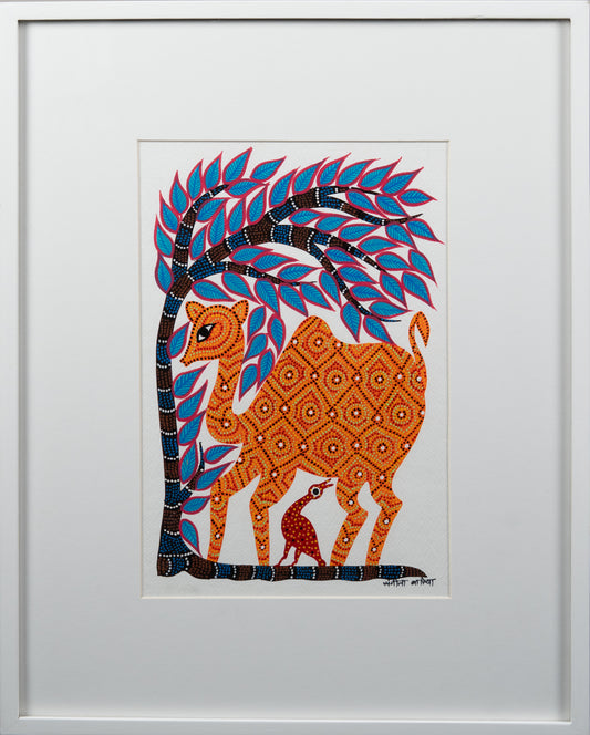 Sangeeta Bariya | Animal standing under the tree