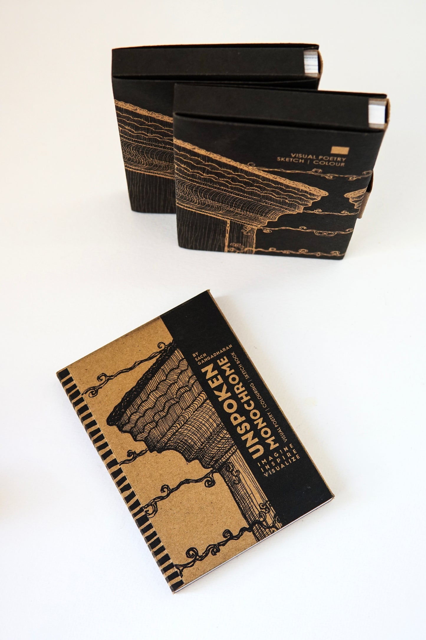 UNSPOKEN MONOCROME CASSETTE with CUSTOM SLEEVE