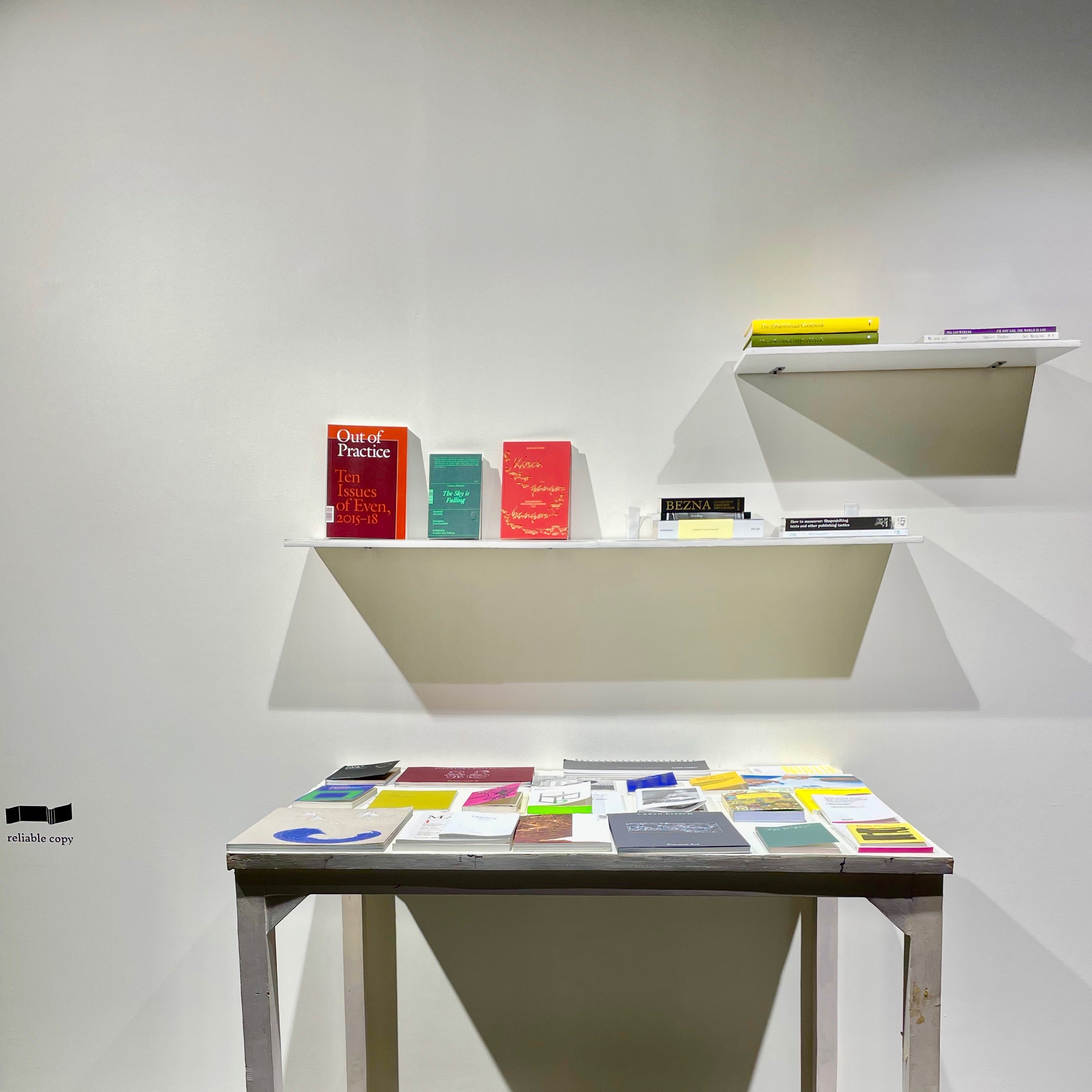 Installation view of the exhibition