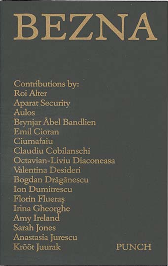 Bezna by A. Popa ; F. Flueras Eds.