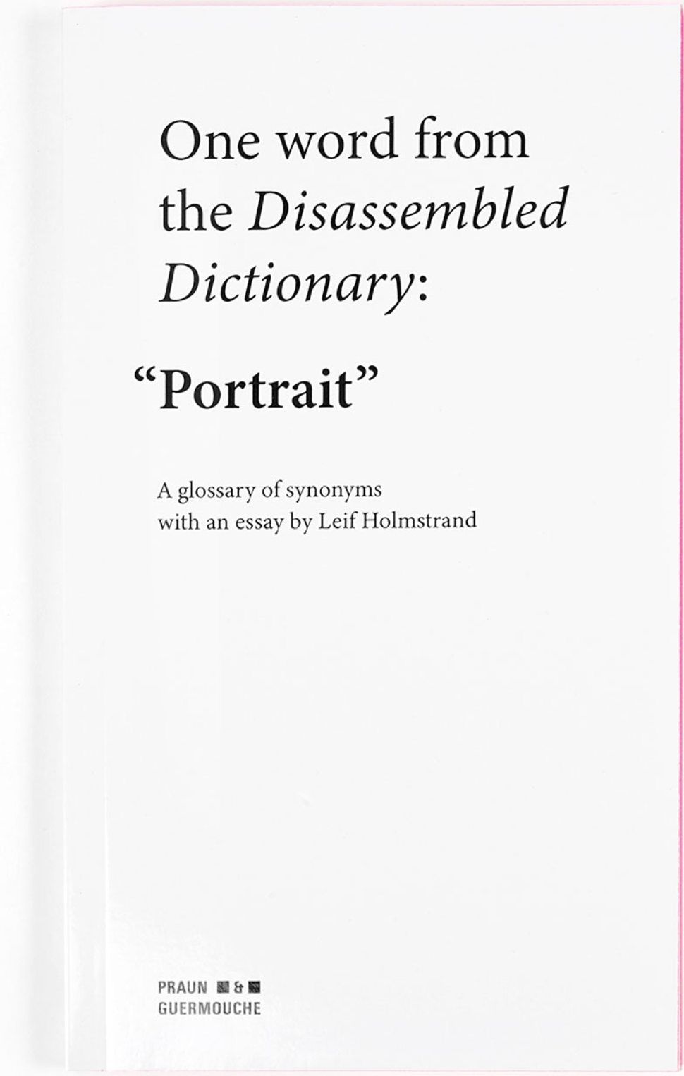 “Portrait” by Sandra Praun, Oscar Guermouche