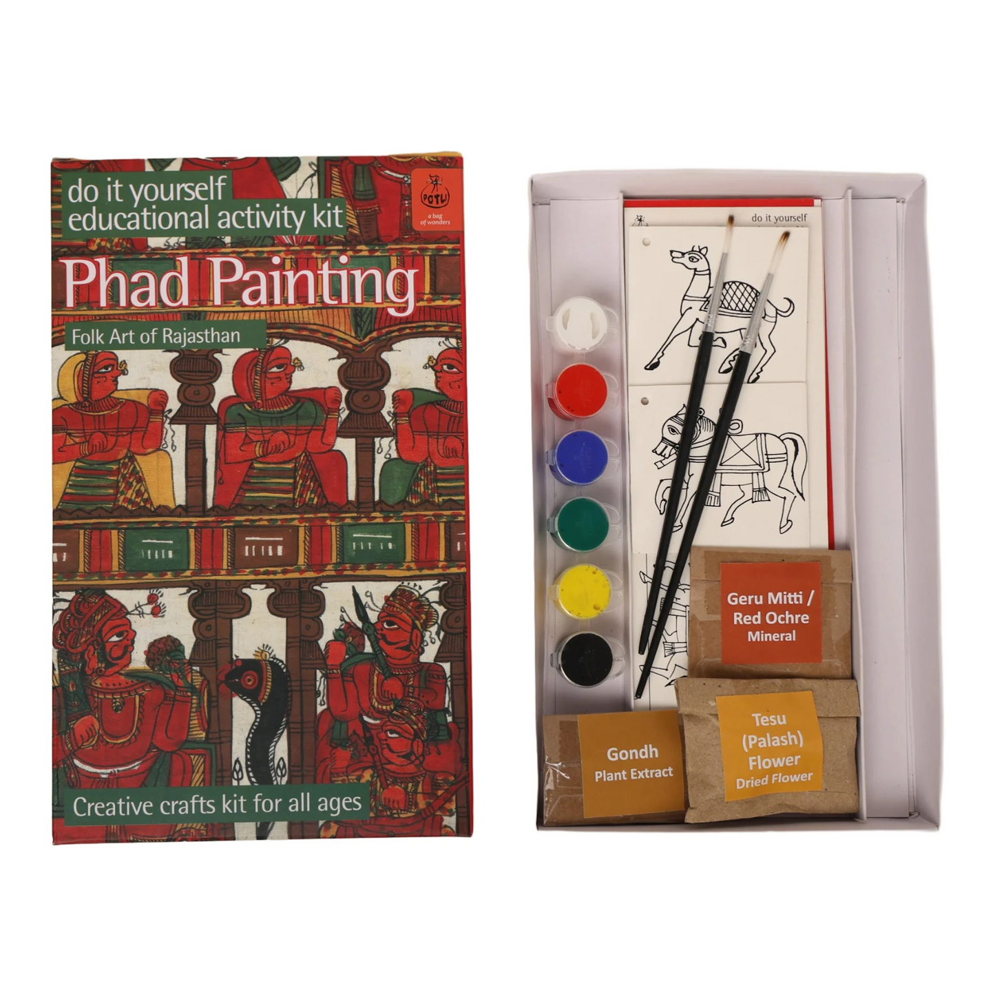 DIY Coloring Kit Phad Painting