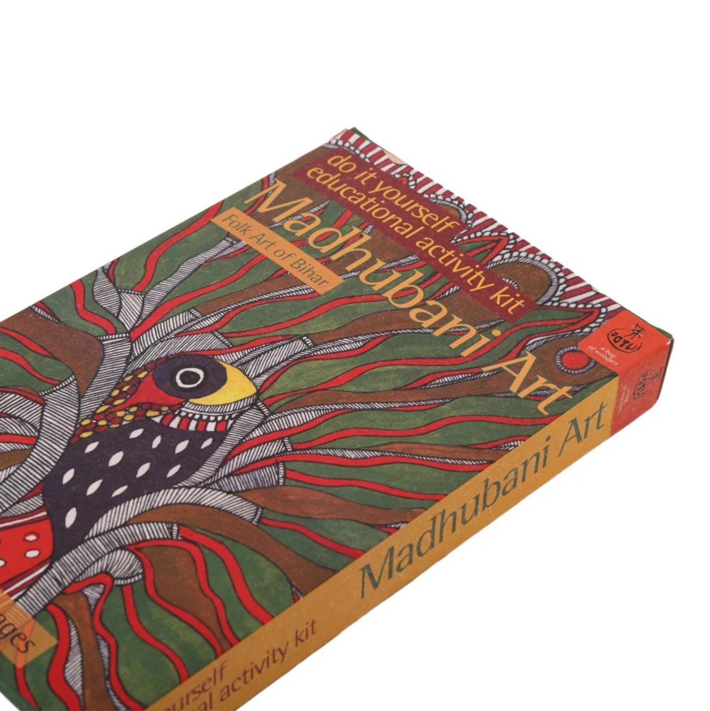 DIY Colouring Folk Art Kit Madhubani Painting