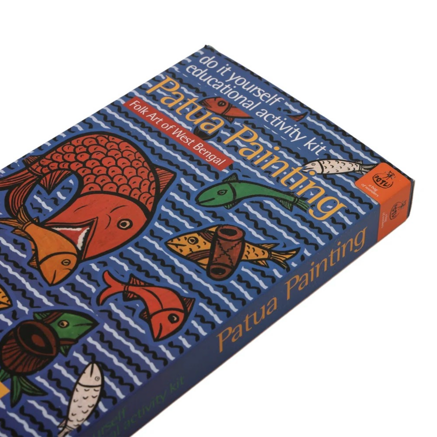 DIY Colouring Folk Art Kit Patua Painting