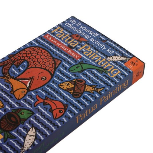 DIY Colouring Folk Art Kit Patua Painting