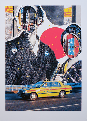 Rohan Hande, "Untitled no. 2 from the series 'Japan Cabs", 2021'